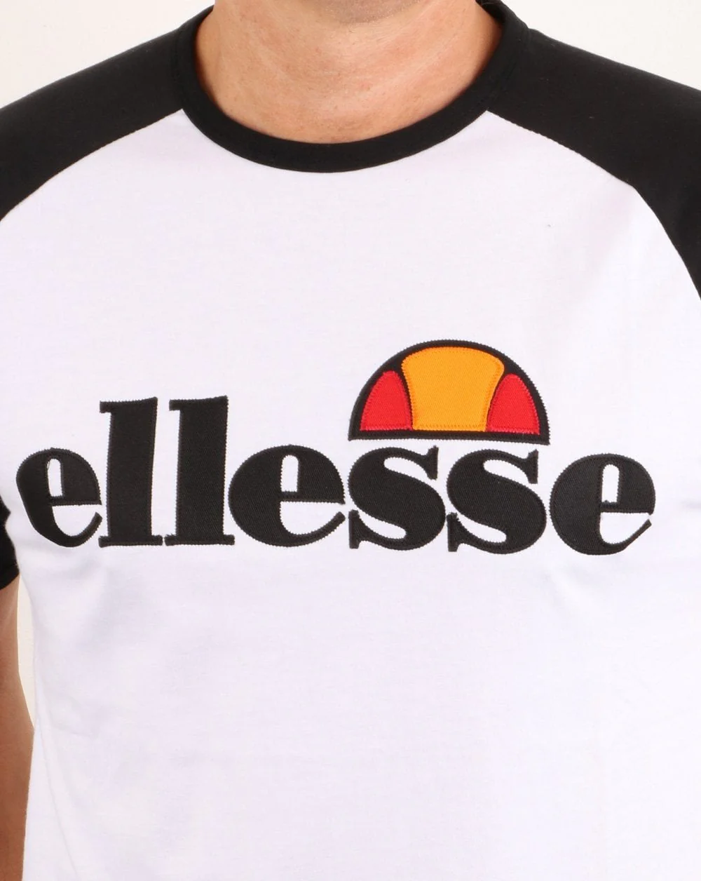 Ellesse Corp T Shirt White/black - Image 3