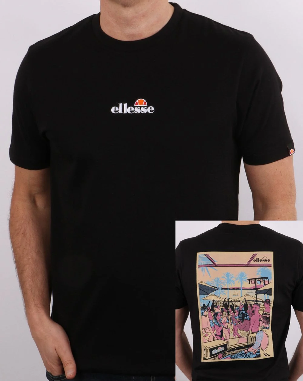 Ellesse Cucce T Shirt Black