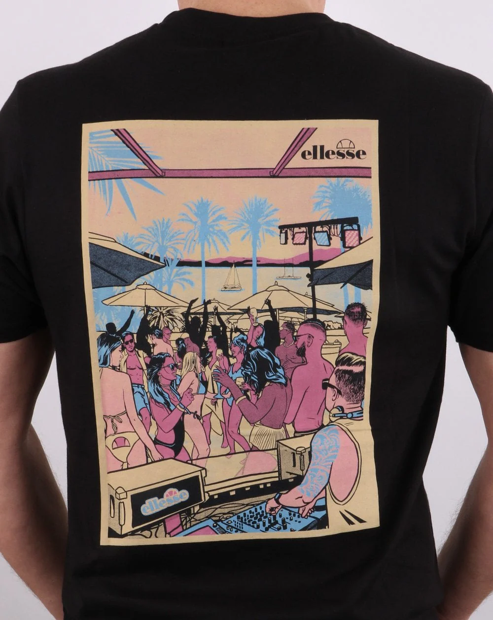 Ellesse Cucce T Shirt Black - Image 4