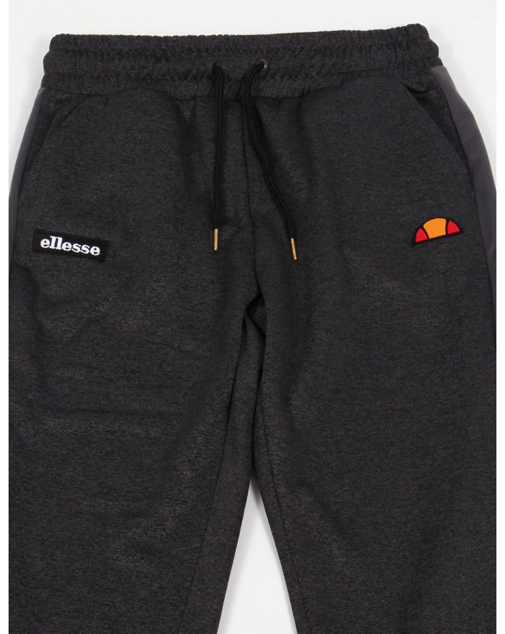Ellesse Damiani Track Bottoms Charcoal Marl - Image 3