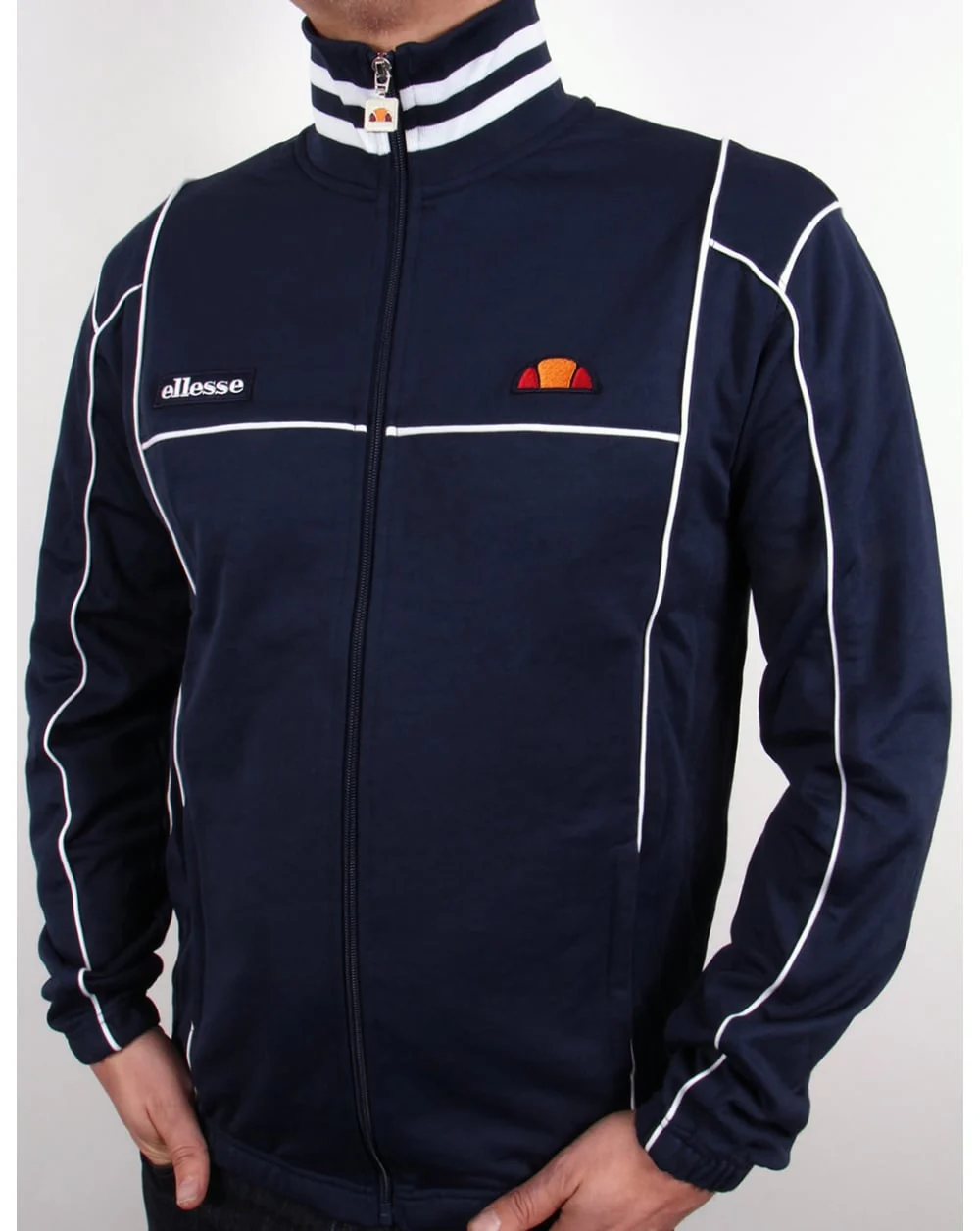 Ellesse Dolamiti Track Top Navy
