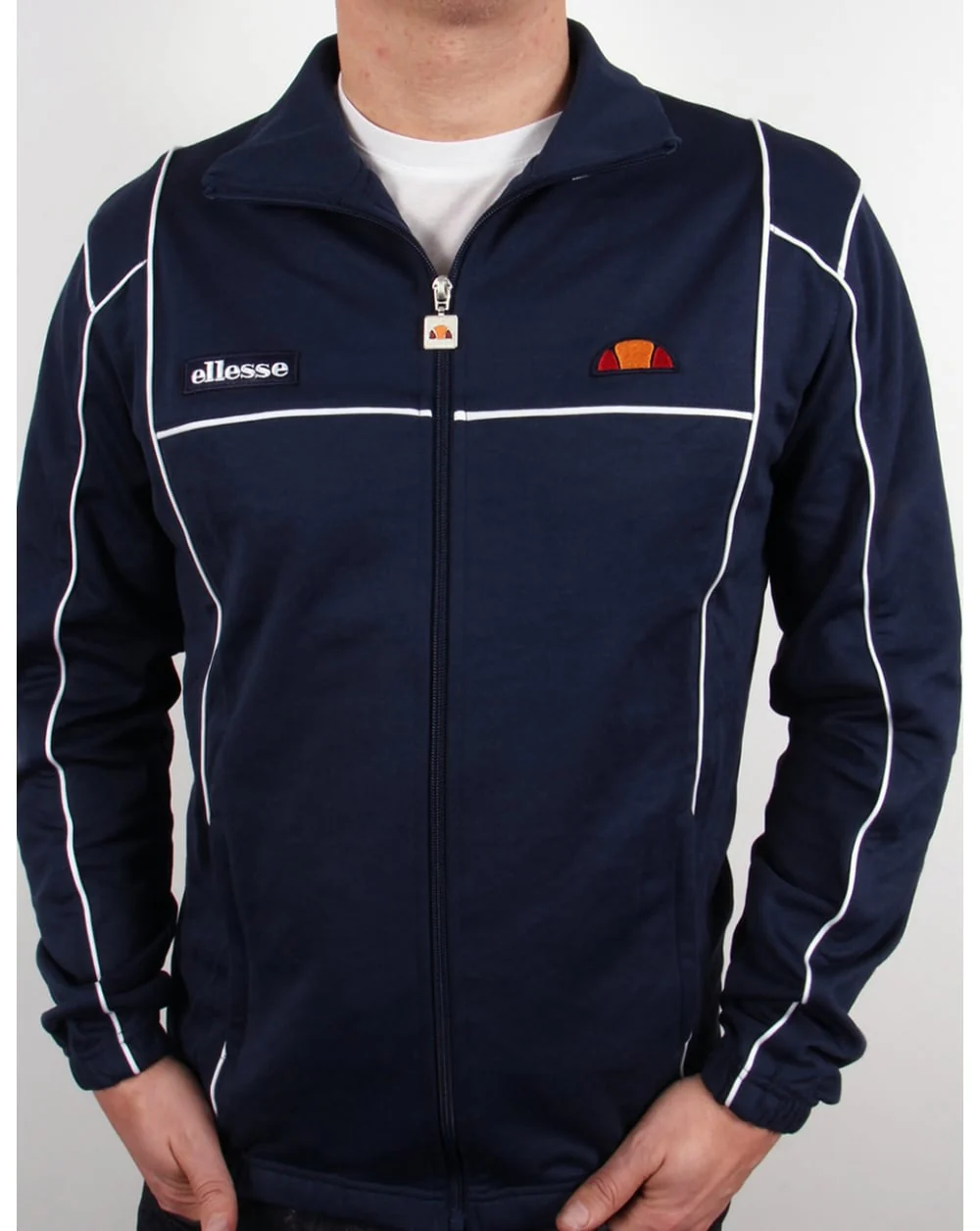 Ellesse Dolamiti Track Top Navy - Image 3
