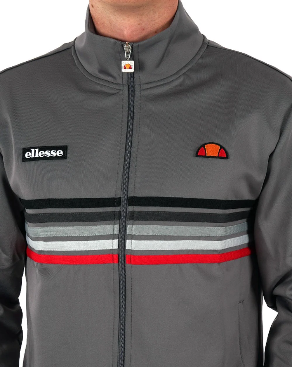 Ellesse Elite Track Top Grey - Image 2