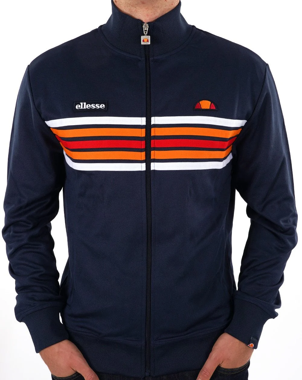 Ellesse Elite Track Top Navy - Image 3