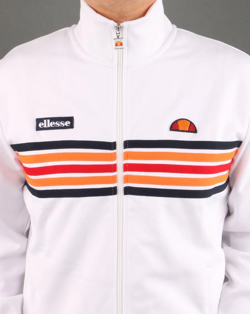 Ellesse Elite Track Top White - Image 4