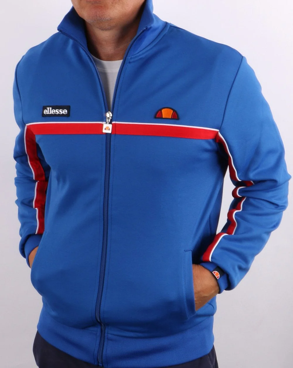 Ellesse Fabria Bond Track Top Blue - Image 2