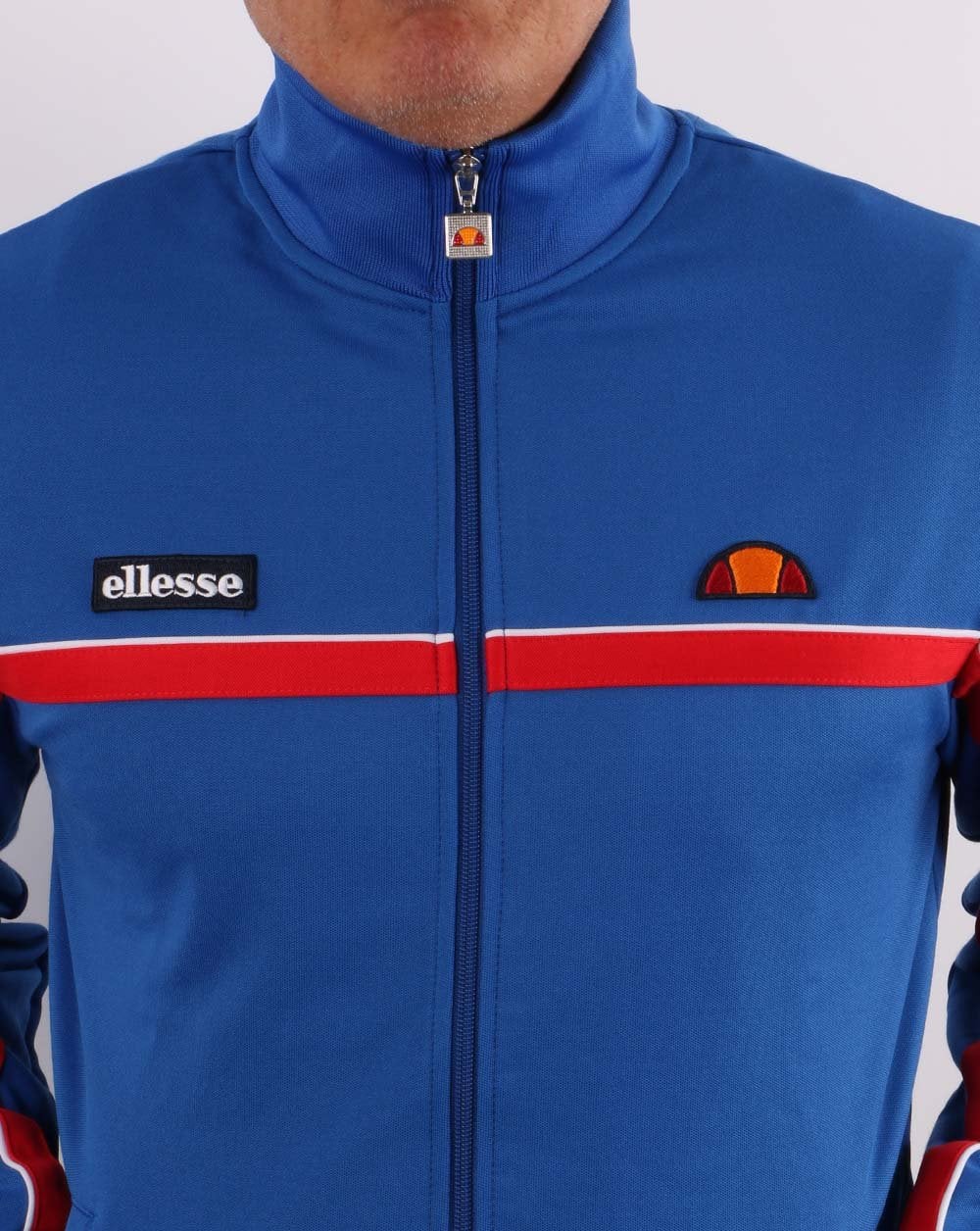 Ellesse Fabria Bond Track Top Blue - Image 4