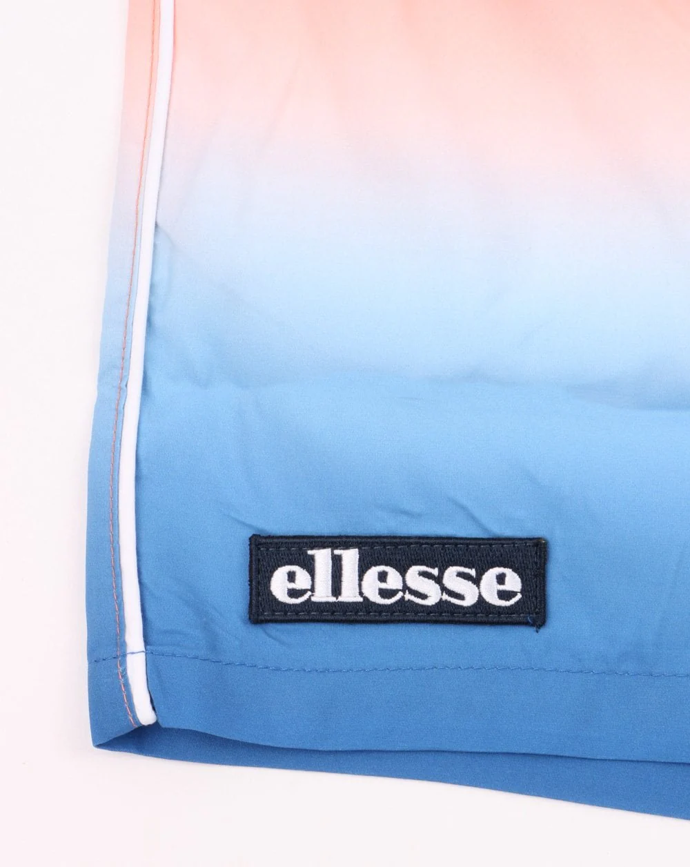 Ellesse Fade Swim Shorts Coral White Sky - Image 2