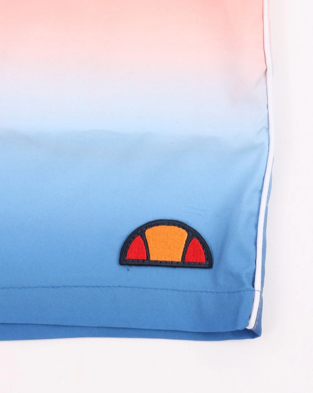Ellesse Fade Swim Shorts Coral White Sky - Image 3