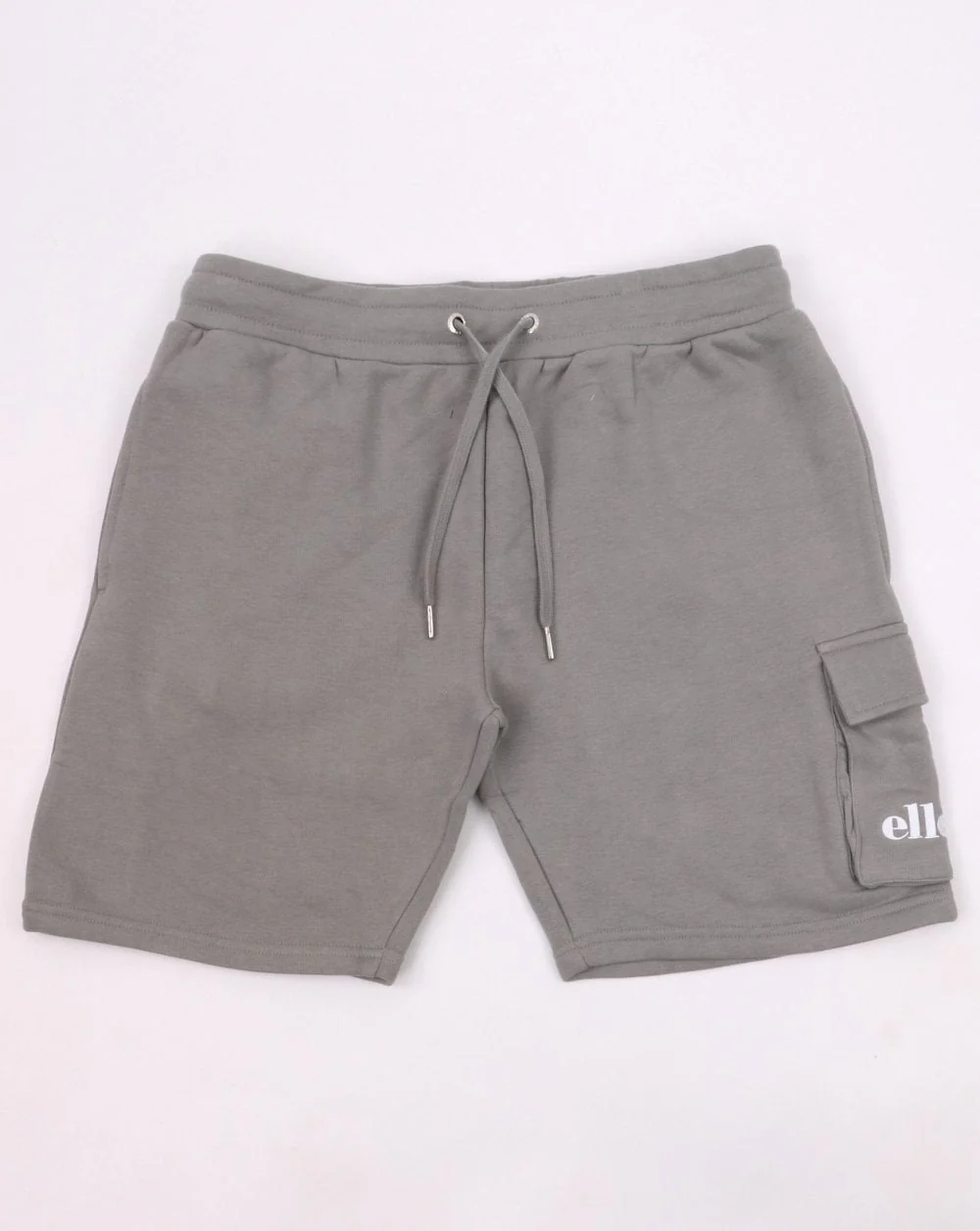 Ellesse Fleece Cargo Shorts Grey - Image 2