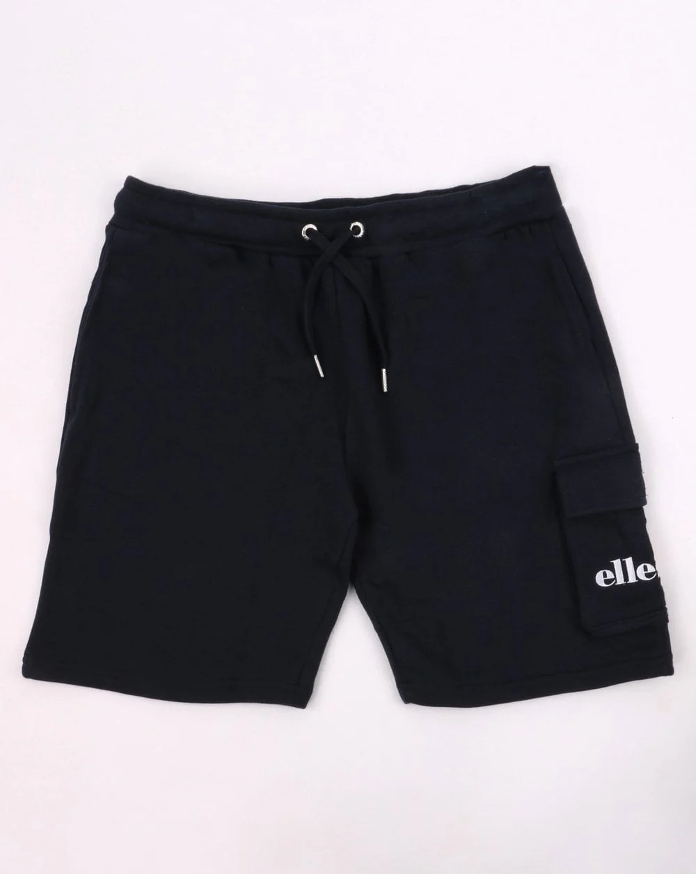 Ellesse Fleece Pocket Cargo Shorts Navy - Image 2