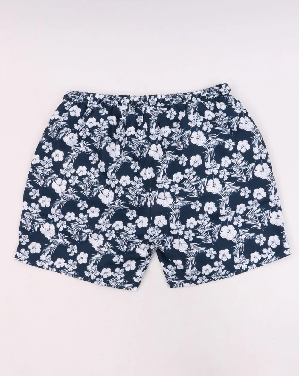 Ellesse Floral Swim Shorts Navy White - Image 2