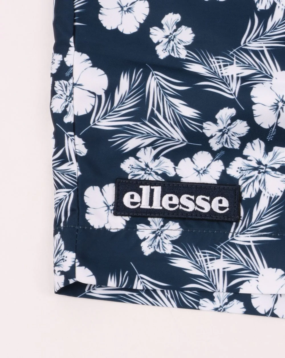 Ellesse Floral Swim Shorts Navy White - Image 3