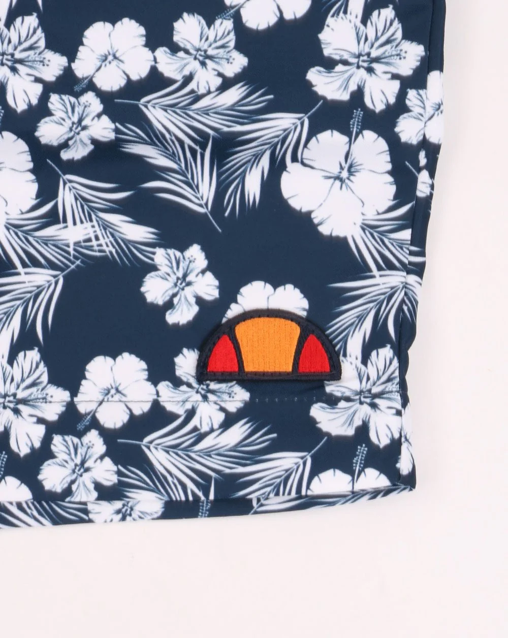 Ellesse Floral Swim Shorts Navy White - Image 4