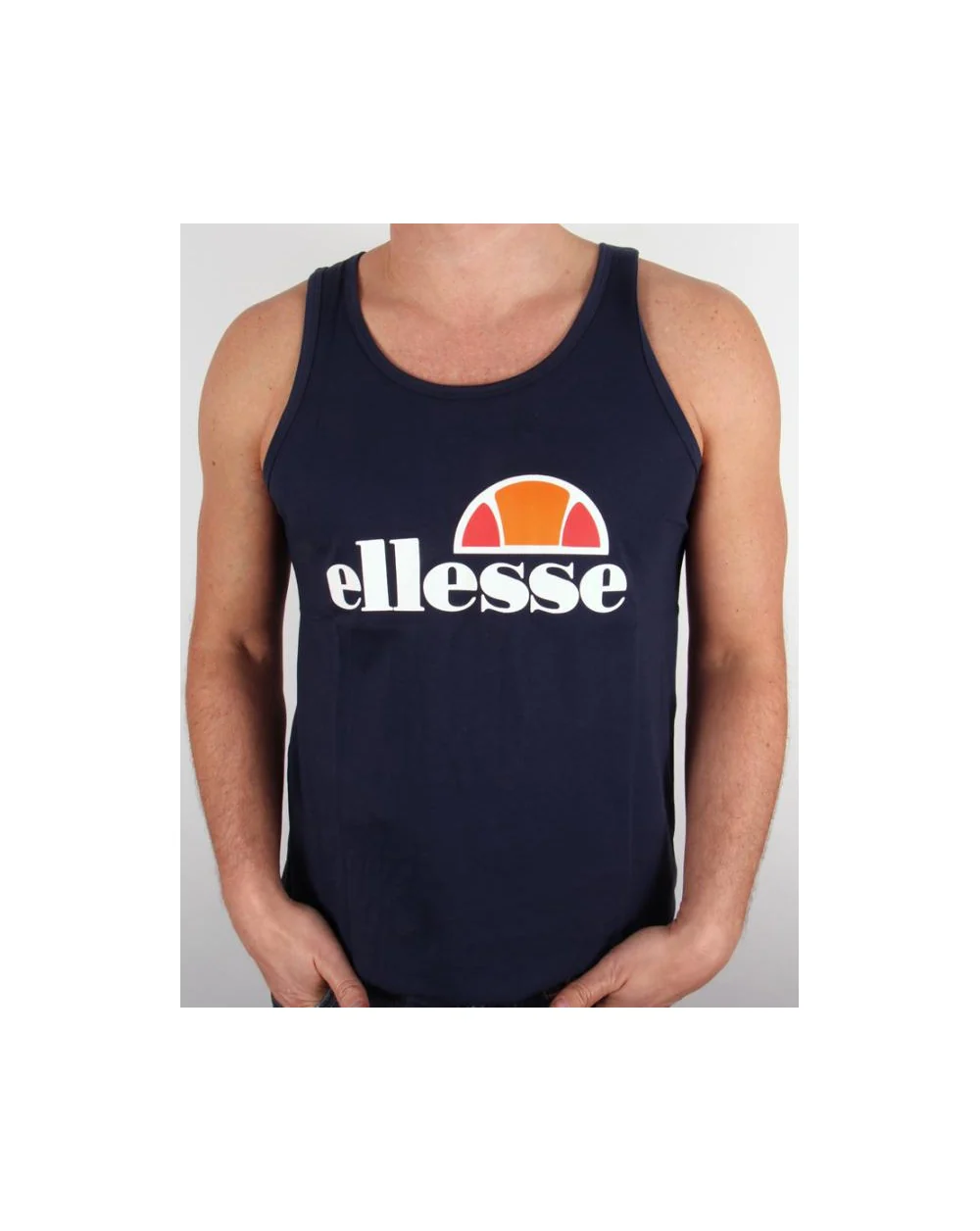 Ellesse Frattini Logo Vest Navy