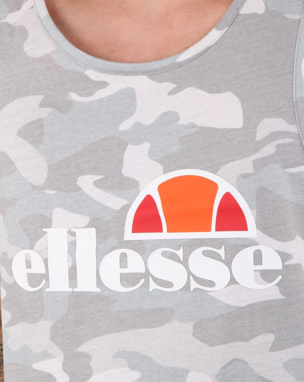 Ellesse Frattini Vest Grey Camo - Image 2