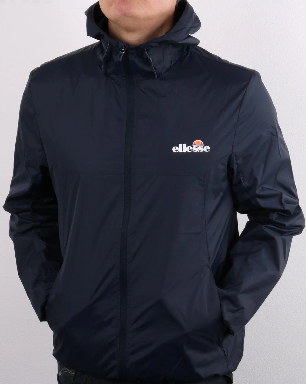 Ellesse Full Zip Jacket Navy - Image 2