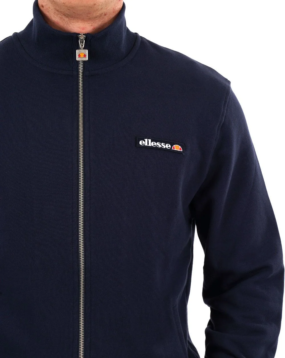 Ellesse Full Zip Track Top Navy - Image 3