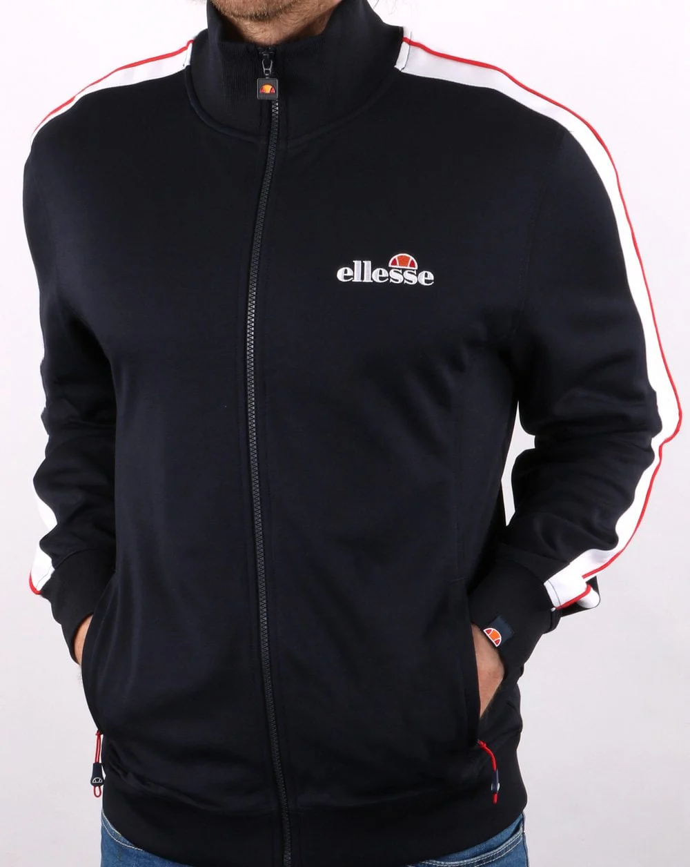 Ellesse Giandoso Track Top Navy - Image 3