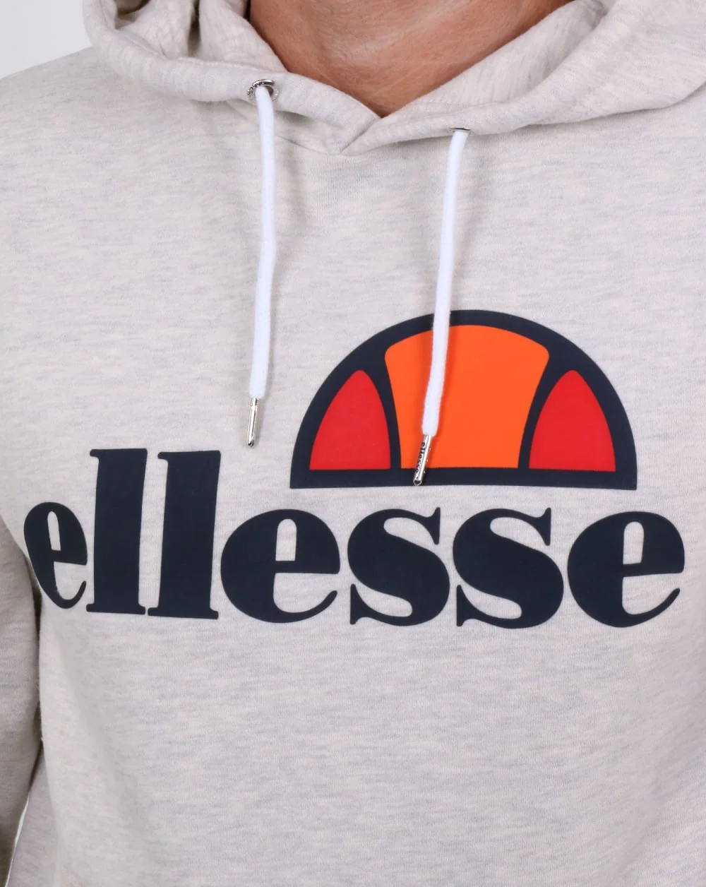 Ellesse Gottero Oh Hoody Oatmeal Marl - Image 2