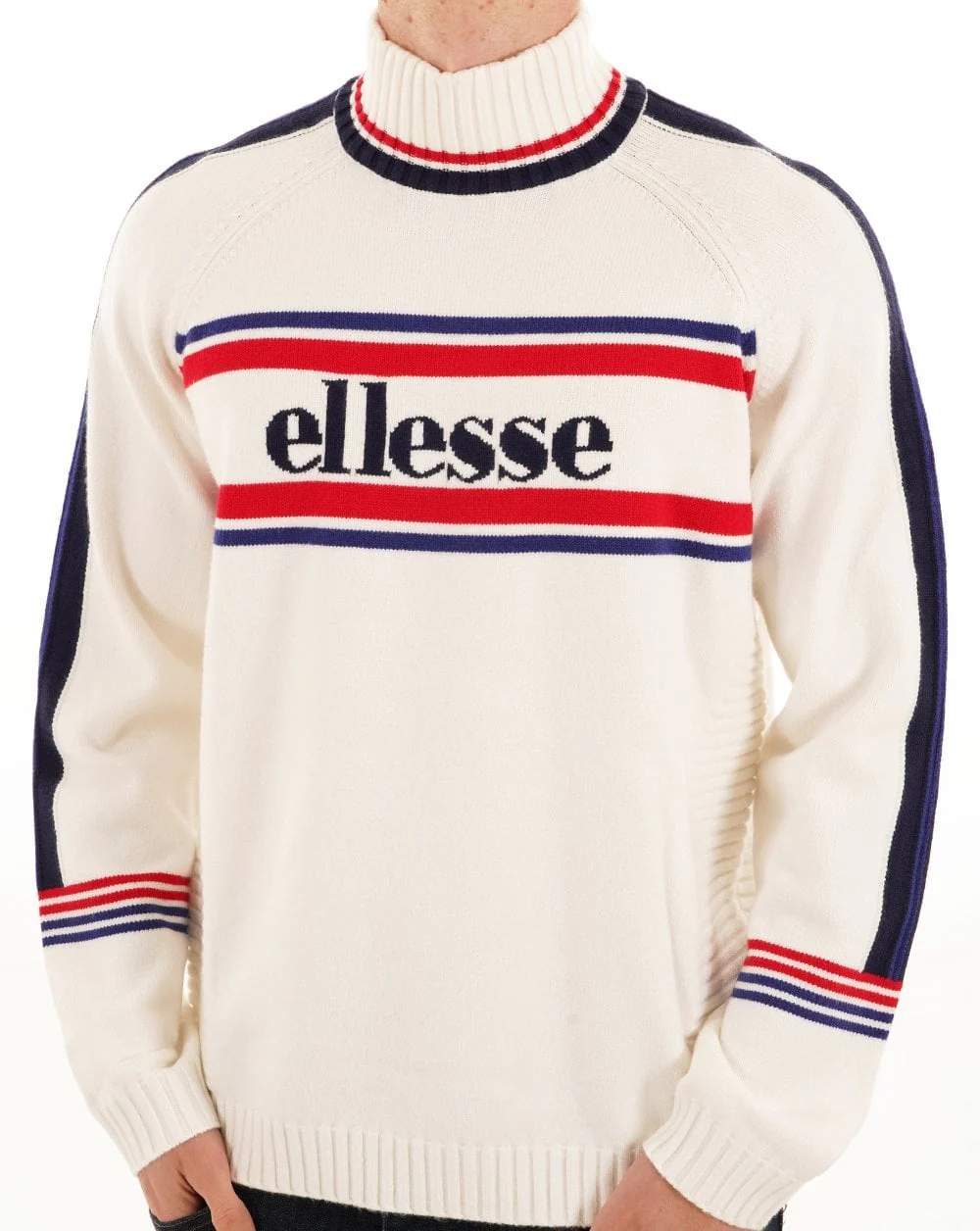 Ellesse Heritage Pellini Ski Knit Off White - Image 4