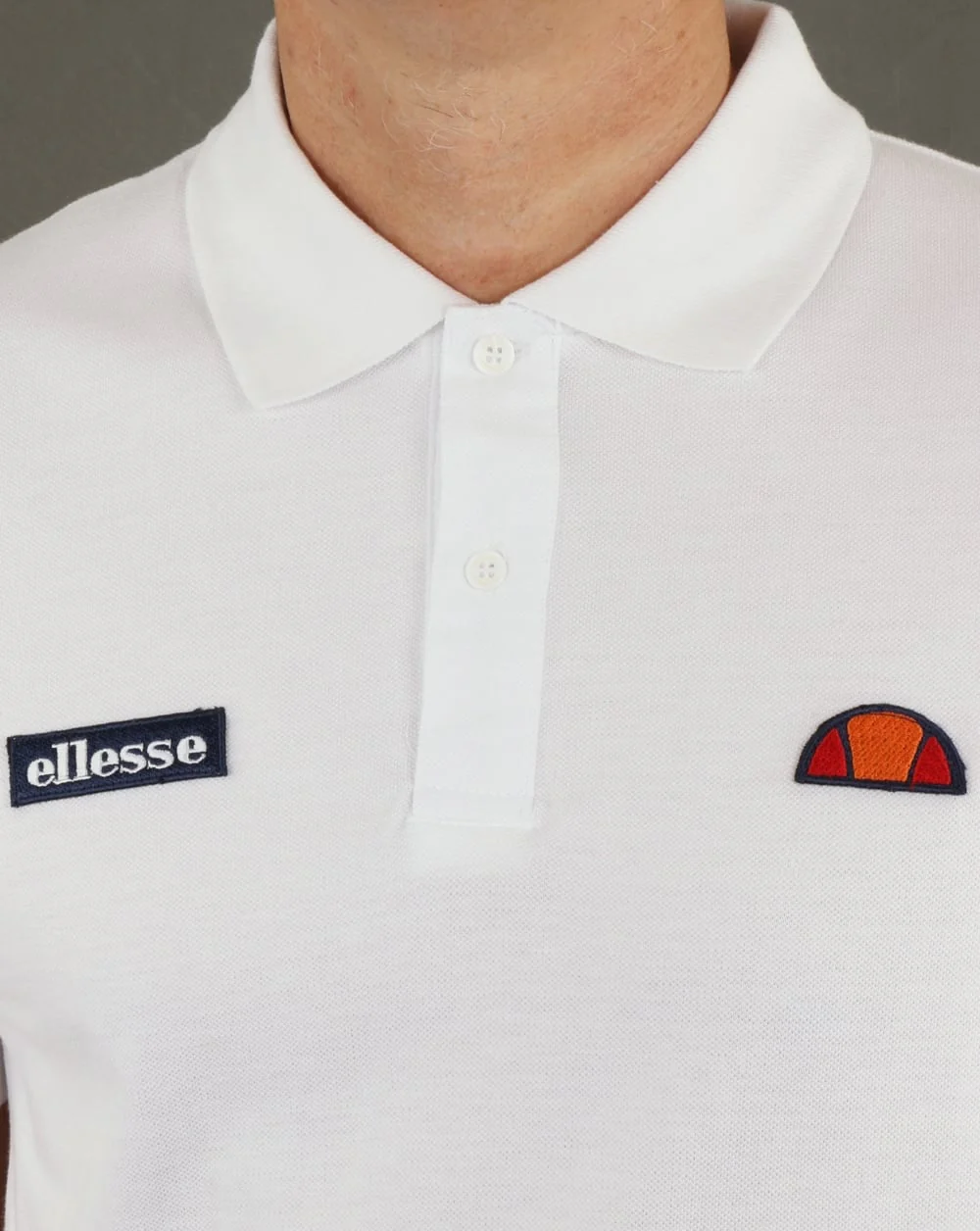 Ellesse Heritage Polo Shirt White - Image 2