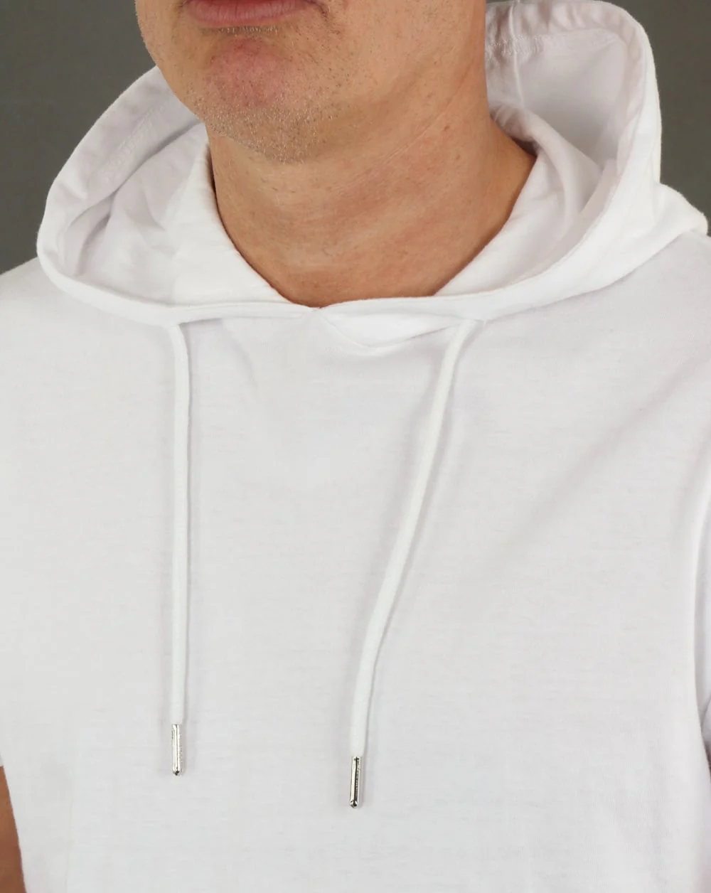 Ellesse Hooded T Shirt White - Image 2
