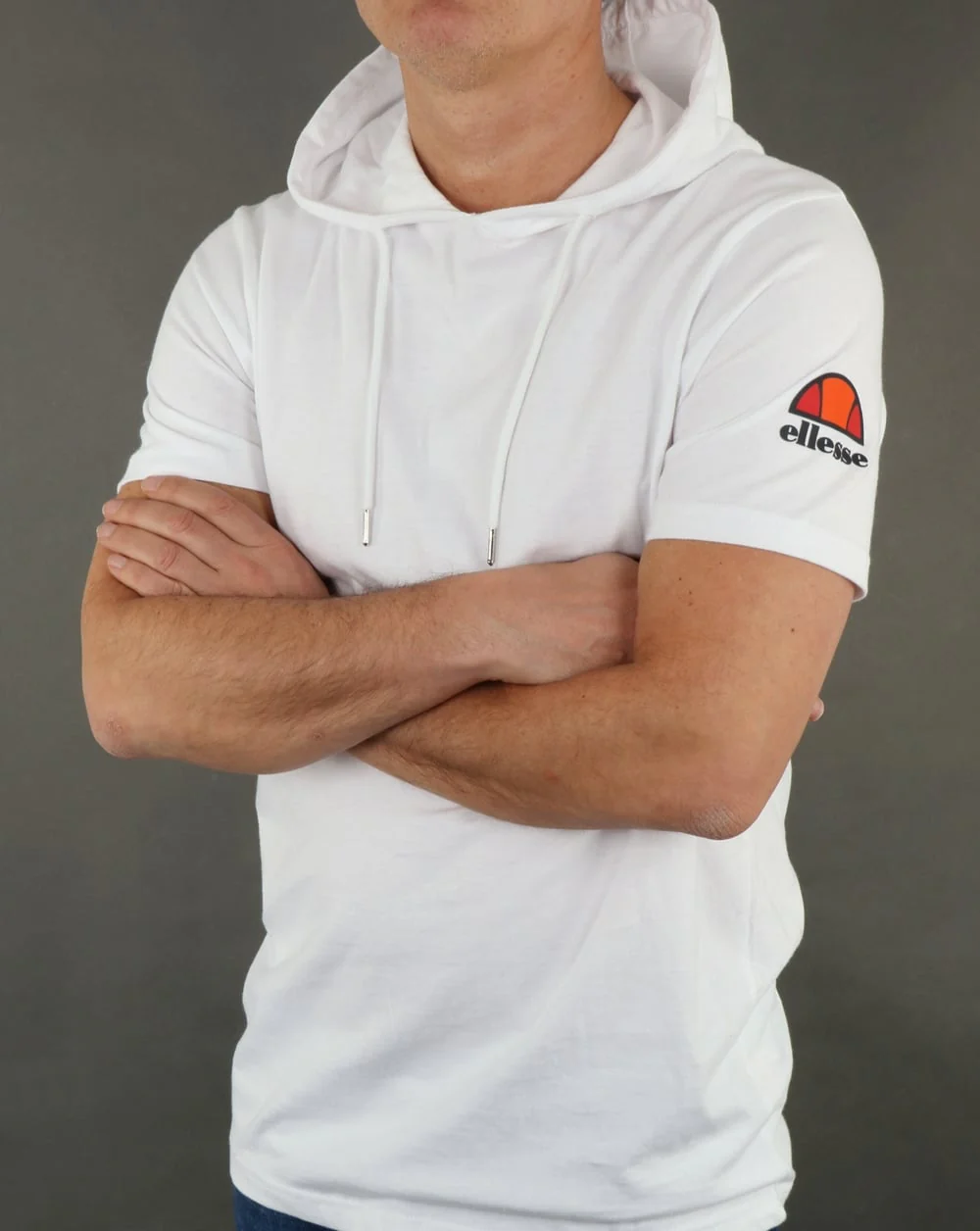 Ellesse Hooded T Shirt White - Image 4