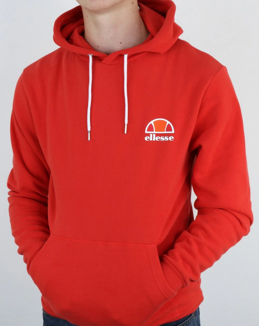 Ellesse Hoody Scarlet Red - Image 3