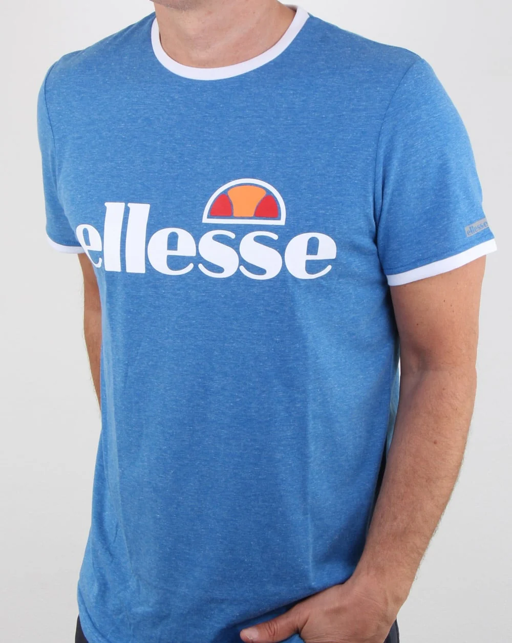 Ellesse Impact Sports t-Shirt Electric Blue - Image 3