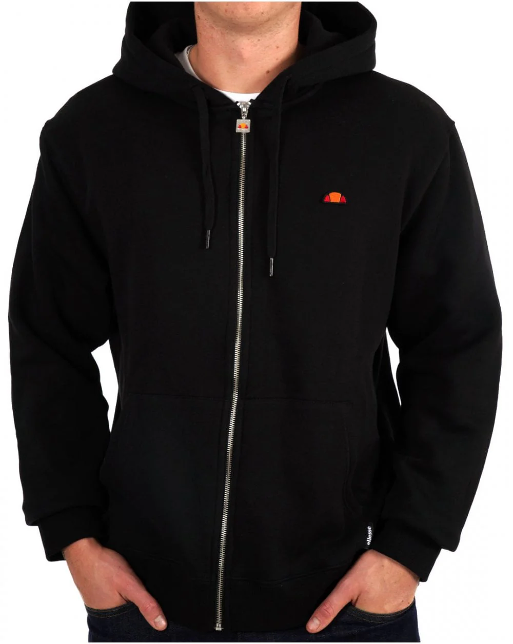 Ellesse Islington Full Zip Hoody Black - Image 3