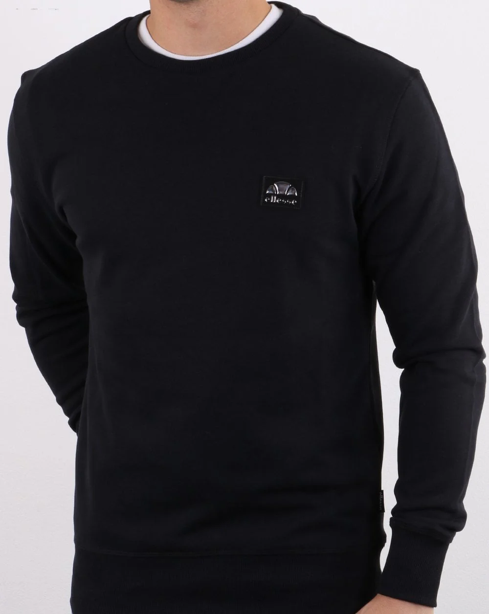 Ellesse Italia Sweatshirt Black - Image 2