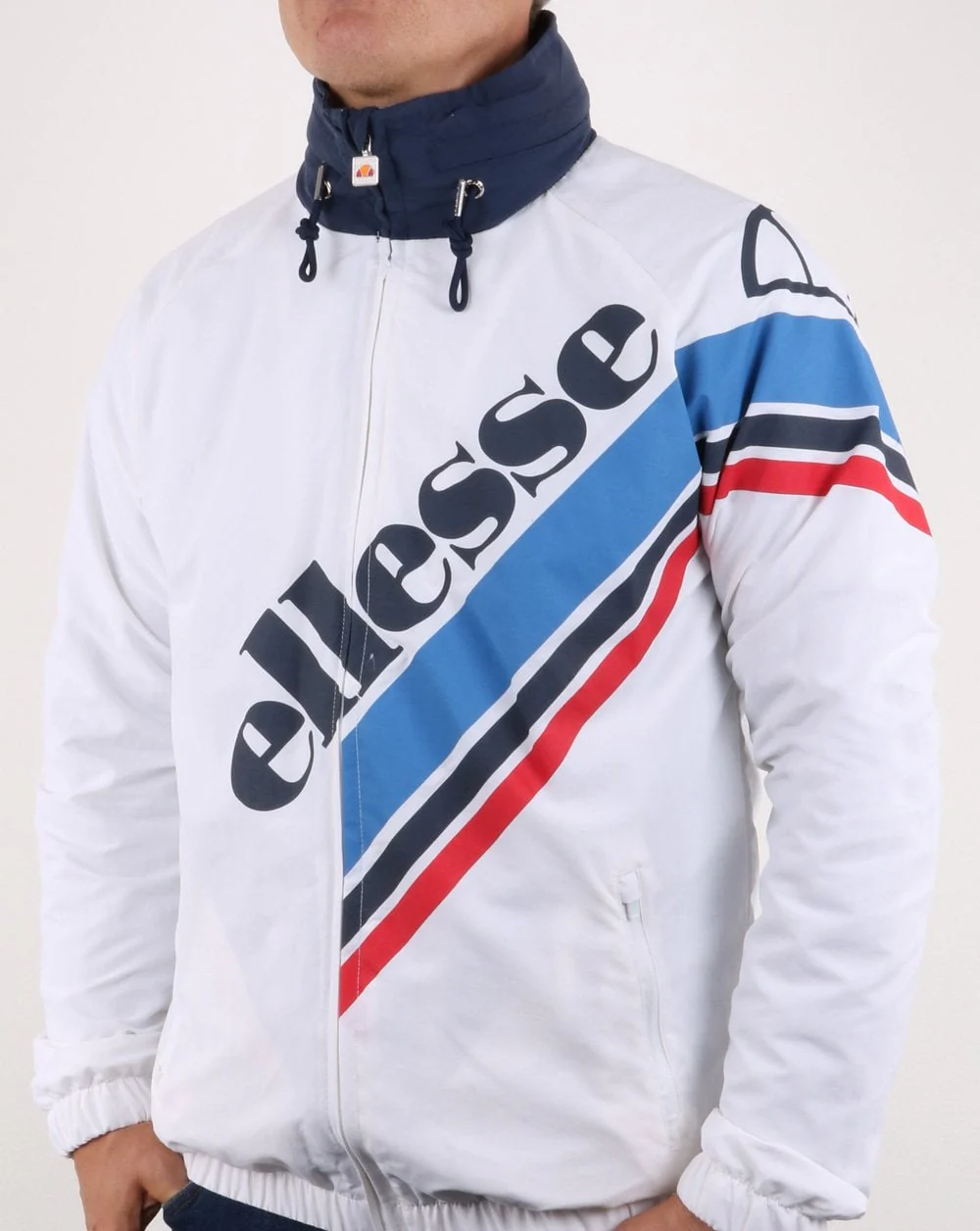 Ellesse Italia Swoosh Track Jacket White