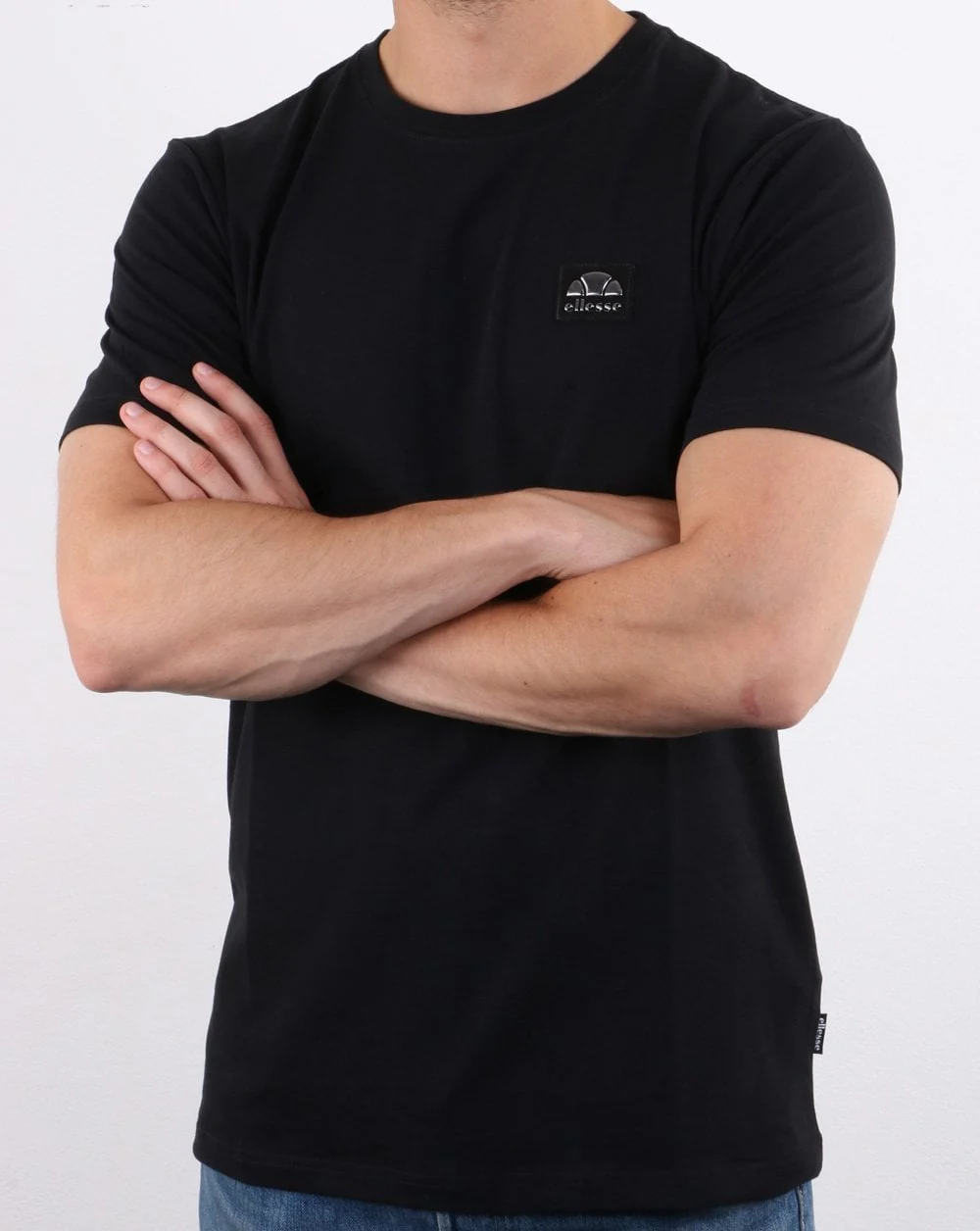 Ellesse Italia T Shirt Black - Image 3