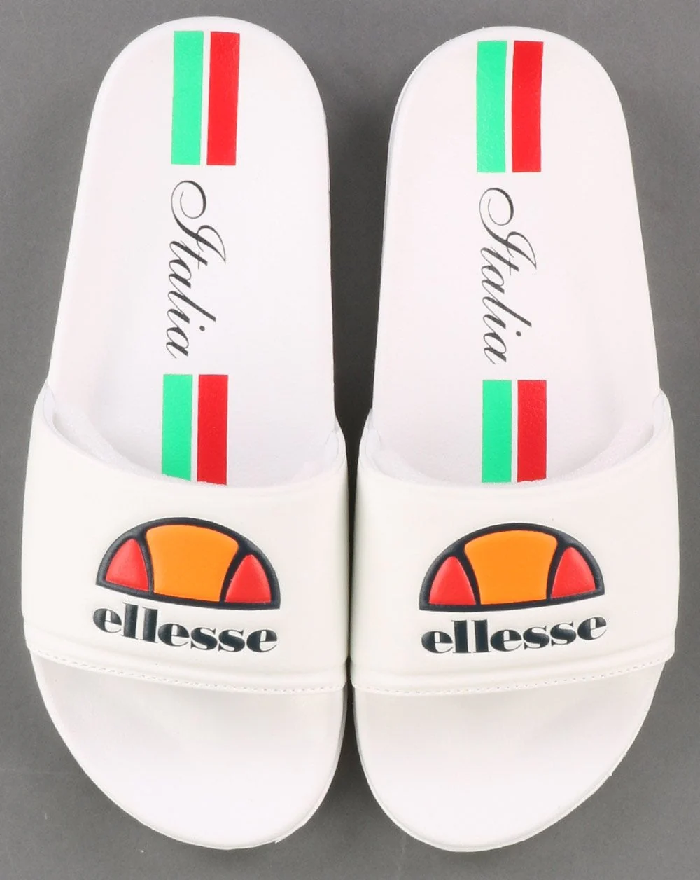 Ellesse Joga Slides White/Green