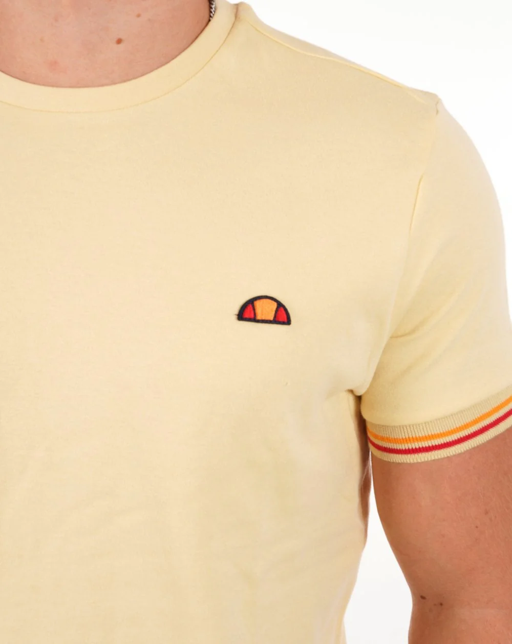 Ellesse Kings T Shirt Light Yellow - Image 2