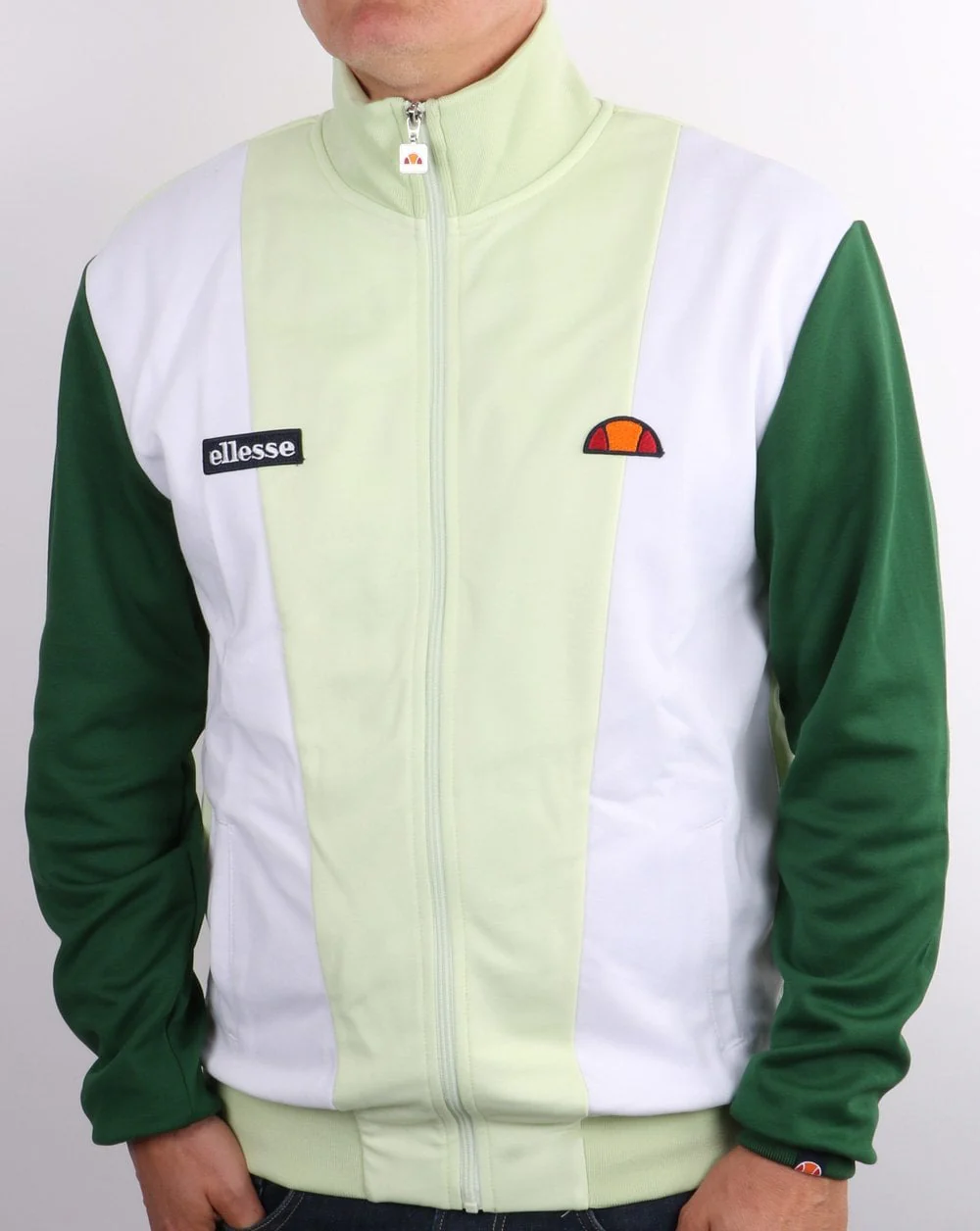 Ellesse Lanzo Vilas Track Top Green - Image 2