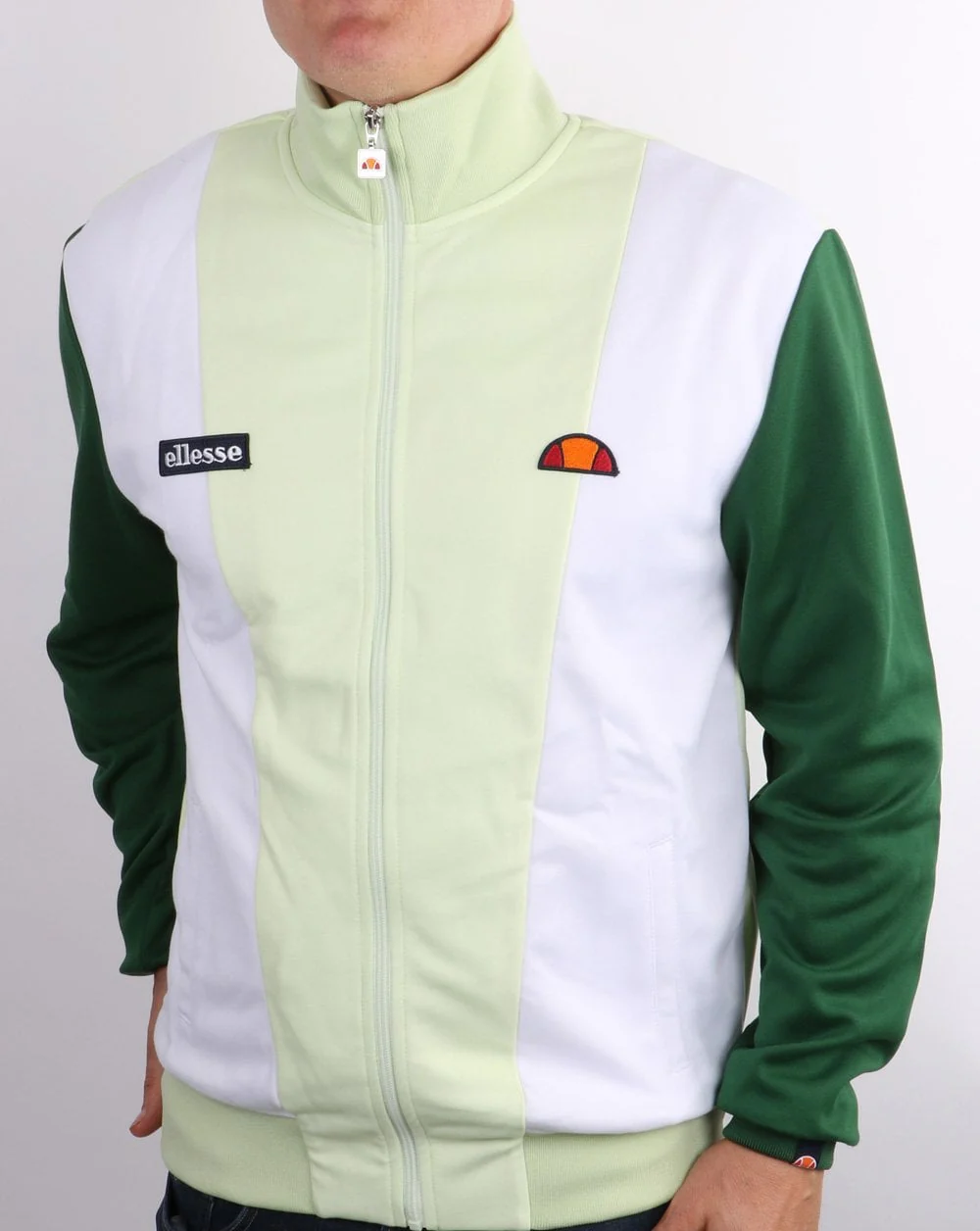 Ellesse Lanzo Vilas Track Top Green - Image 3