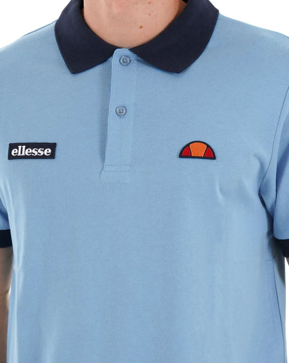 Ellesse Lessepsia Polo Shirt Blue/Navy - Image 2