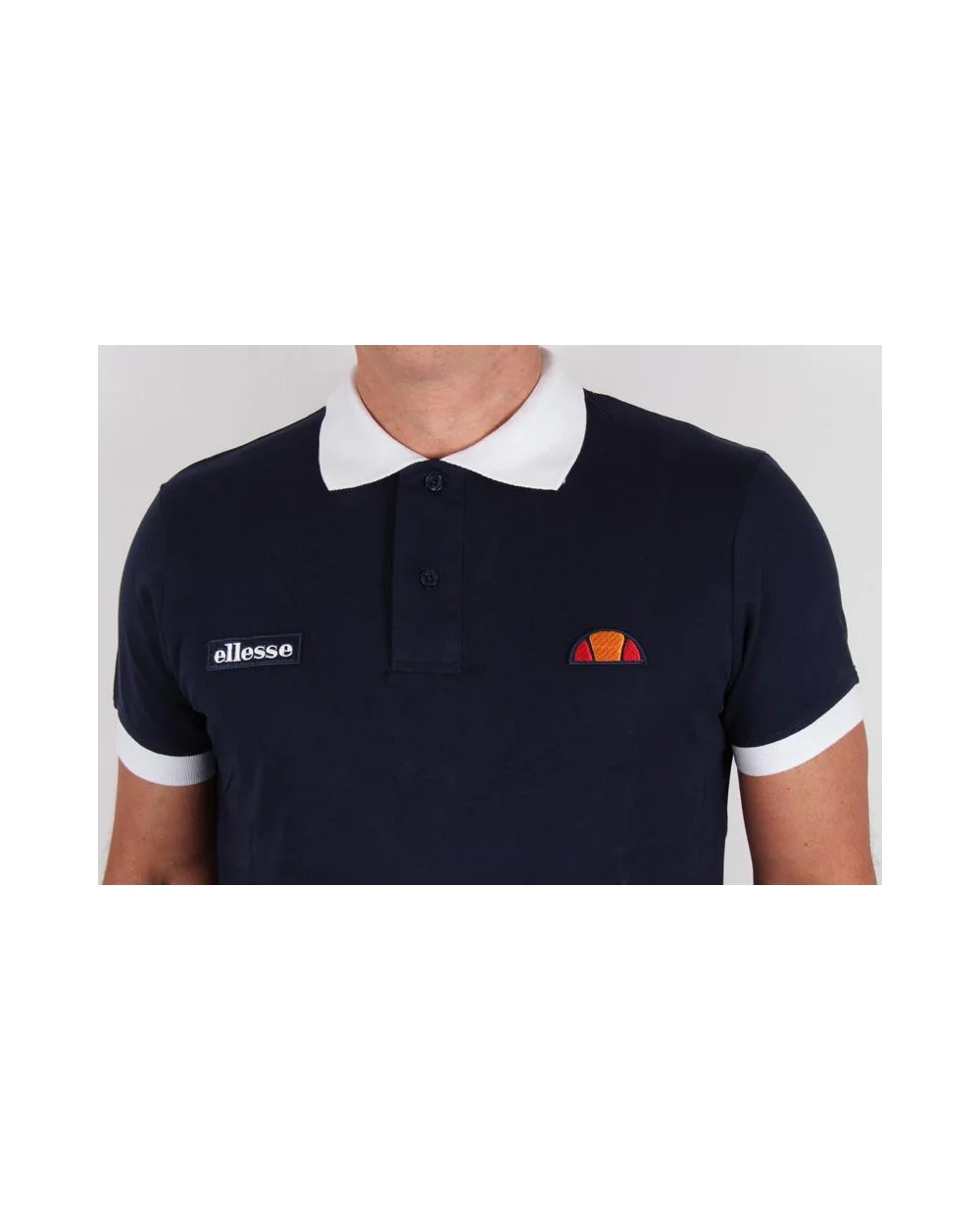 Ellesse Lessepsia Polo Shirt Navy - Image 2