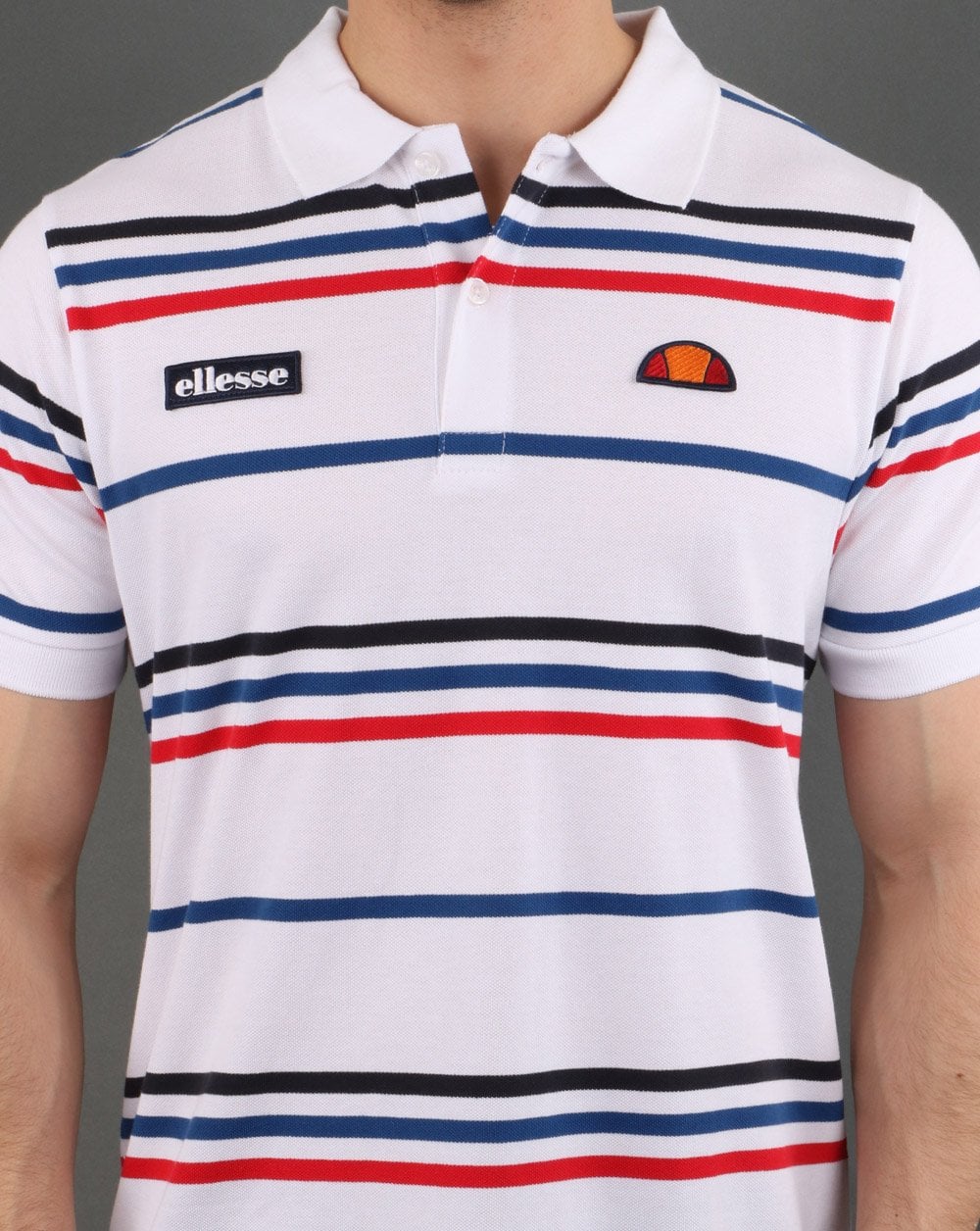 Ellesse Lewoodio Polo Shirt White - Image 2
