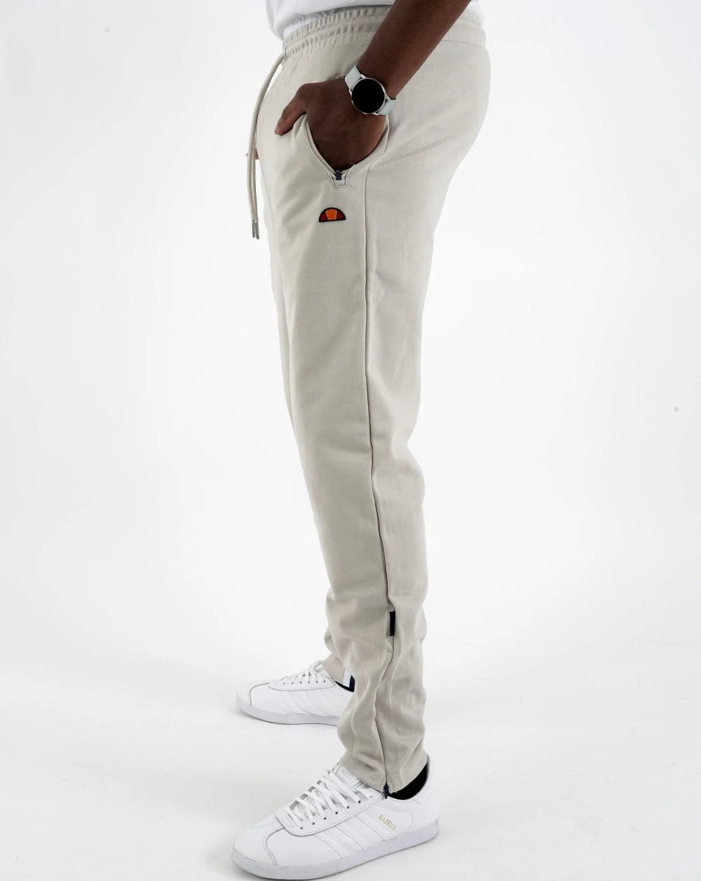 Ellesse Libra Track Pants Light Grey - Image 2