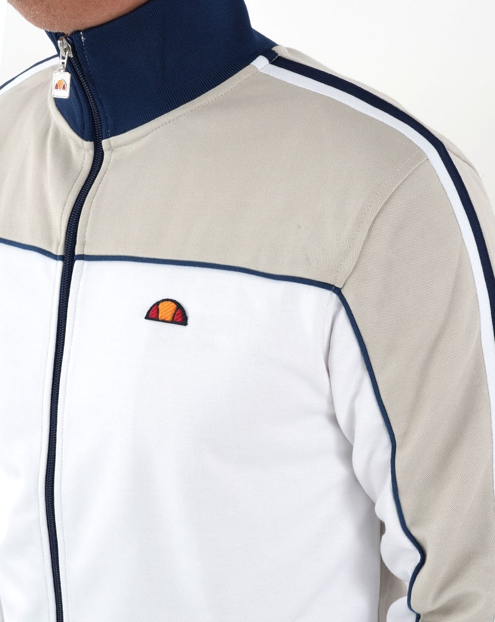 Ellesse Libra Track Top Light Grey - Image 2