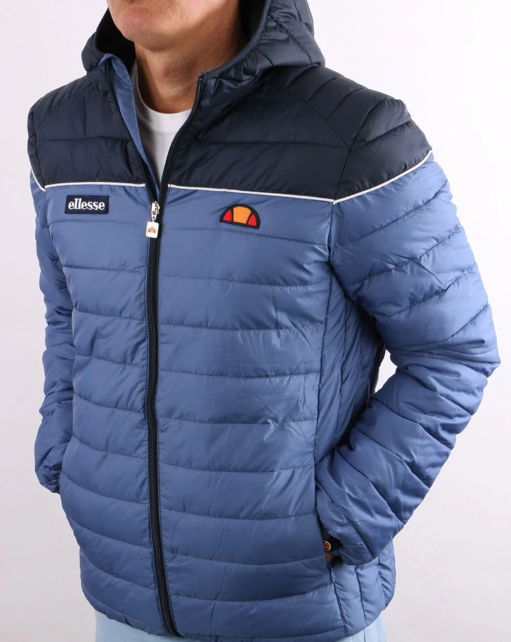 Ellesse Lombardy Jacket Blue/Navy - Image 4