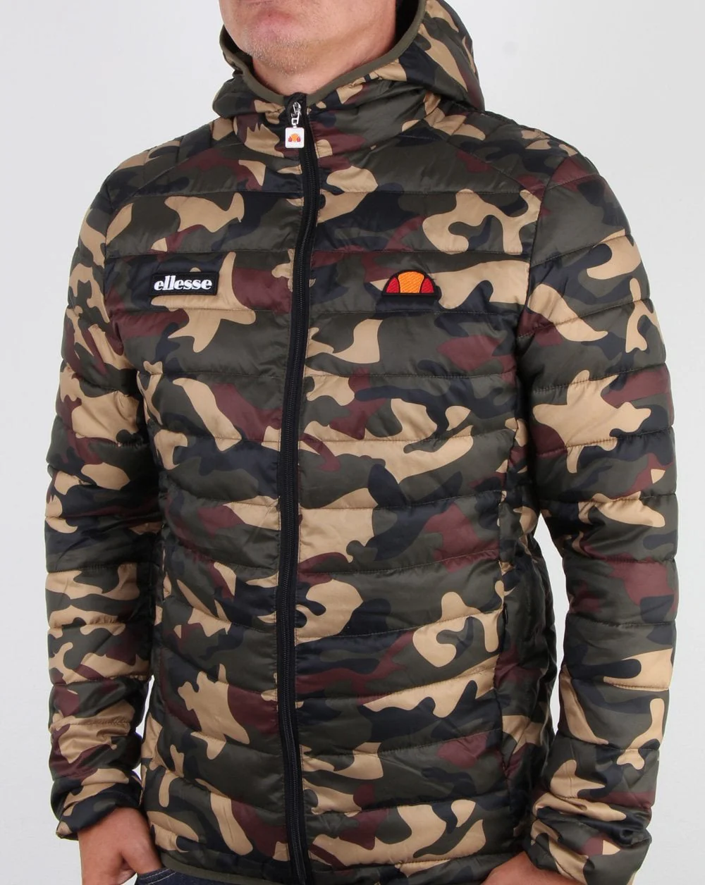 Ellesse Lombardy Jacket Camo