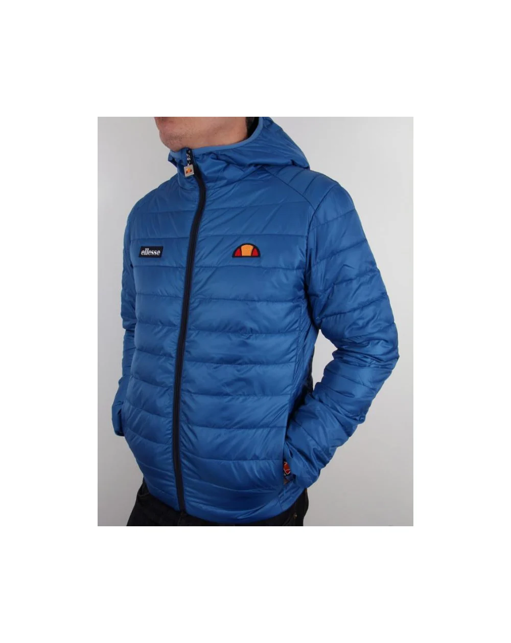 Ellesse Lombardy Puffer Jacket Royal Blue - Image 2