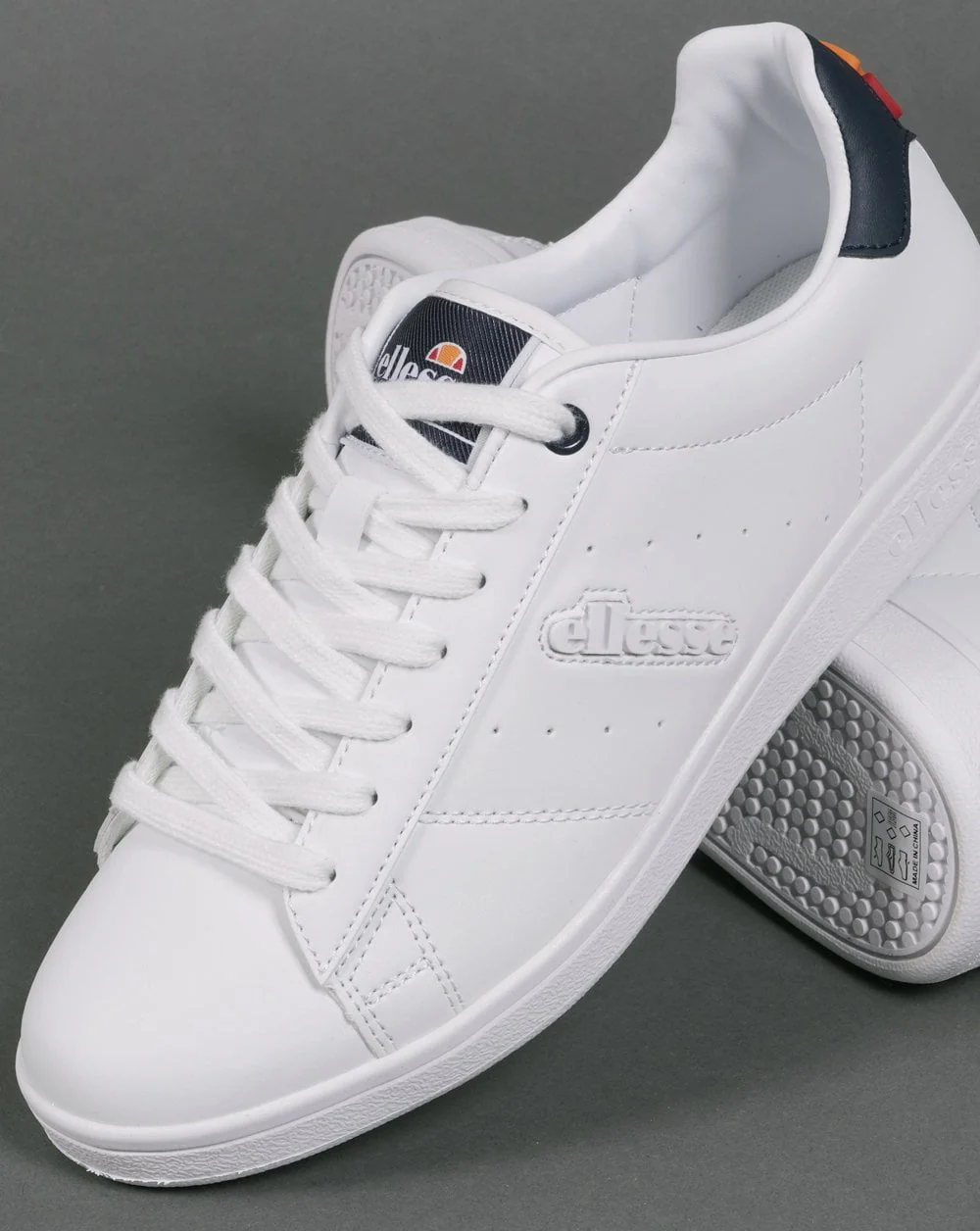 Ellesse LS290 Cupsole Trainers White/Navy - Image 2