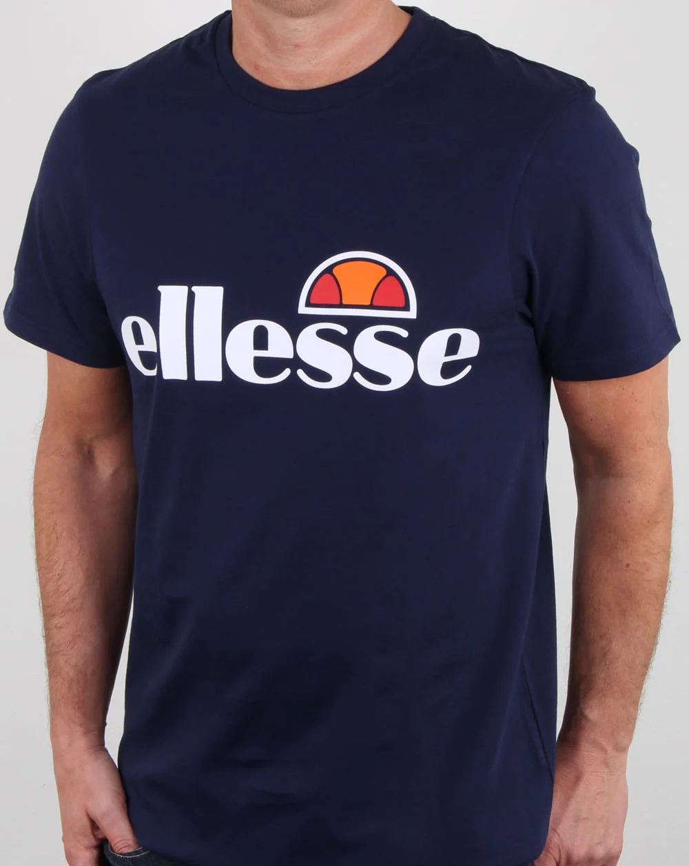 Ellesse Magliore Logo T Shirt Navy - Image 3