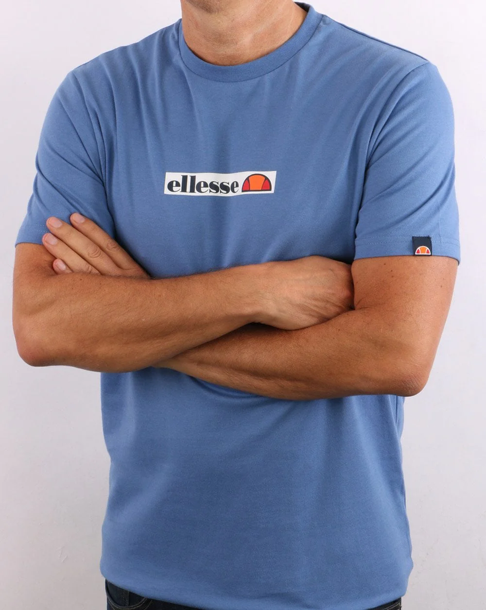 Ellesse Maleli T Shirt Blue - Image 3