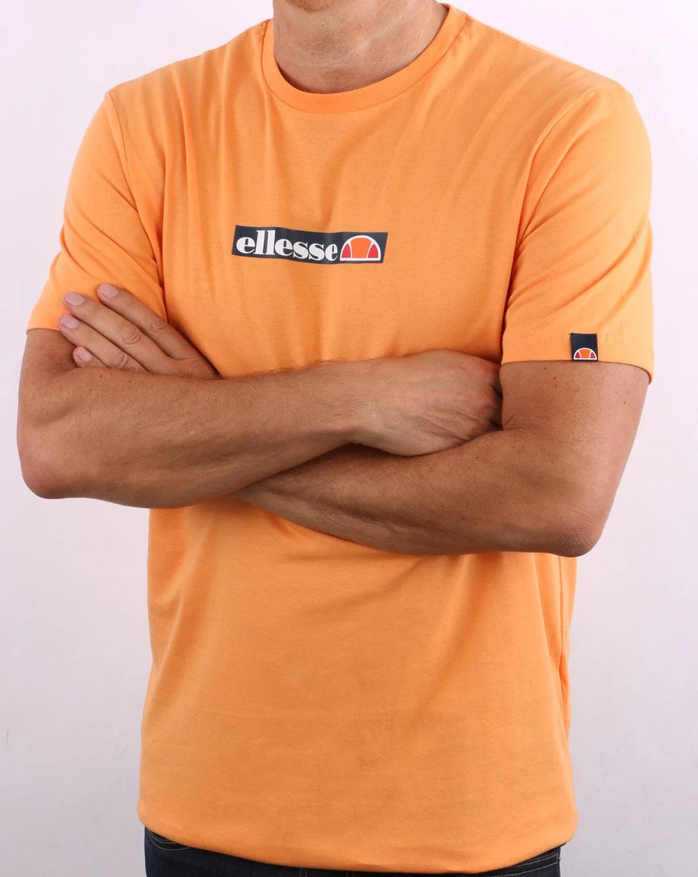 Ellesse Maleli T Shirt Orange - Image 3